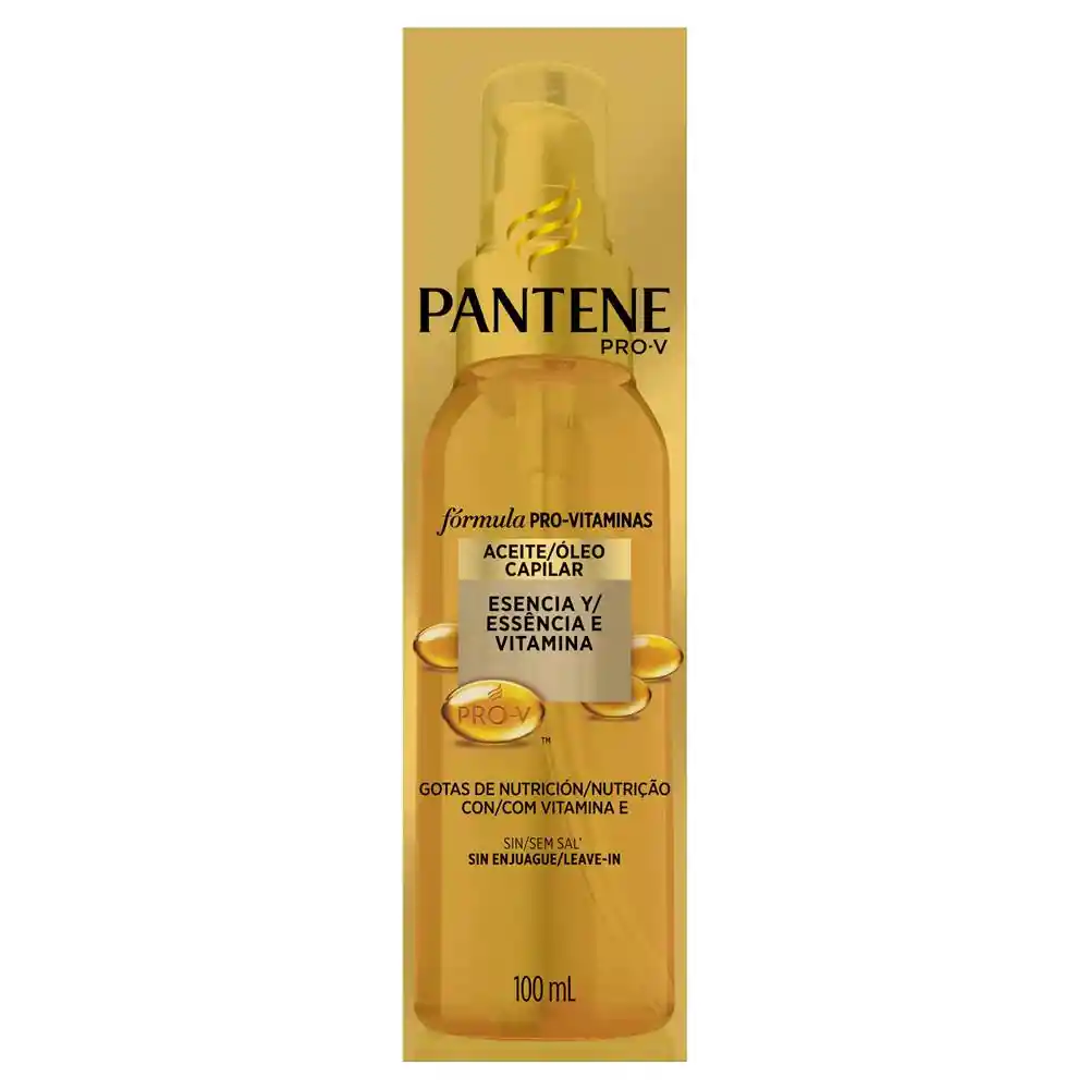 Pantene Tratamiento Cuidado Capilar Pante.Aceit.Cap.Sp