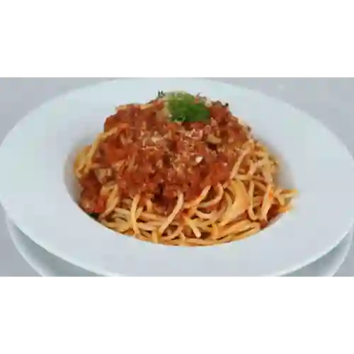 Spaghetti Pomodoro de Pollo