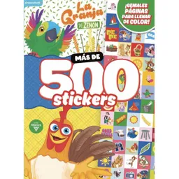 Libro 500 Stickers Licencias 3