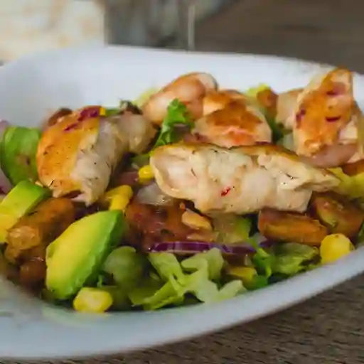 Insalata pollo e gamberi