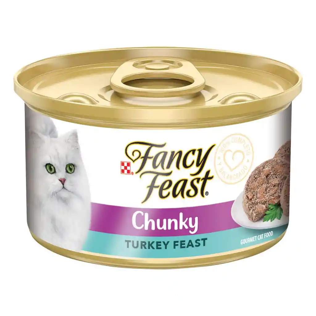 Fancy Feast Alimento para Gato Sabor a Pavo