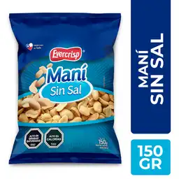 Evercrisp Maní Sin Sal 150 g