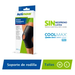 Actimove Rodillera Negra R/A M