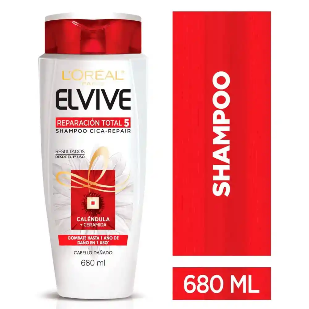 Ion Shampoo Elvive Reparac Total 5