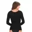 Camiseta Bambú Negro Talla S/M Caffarena