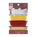 Cinta de Tela Con Diseño Navideño Casaideas