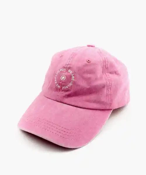 Lounge Gorra Jockey Logo Rosado