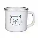 Taza Con Caricatura de Gato Miniso