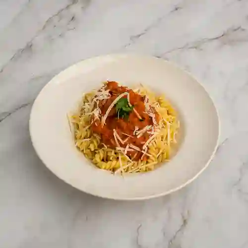 Pasta con Salsa Boloñesa