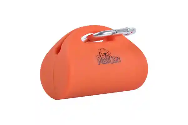 Mascan Porta Bolsas Sanitarias Cilíndrica Naranja