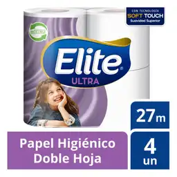 Elite Papel Higiénico Ultra Doble Hoja