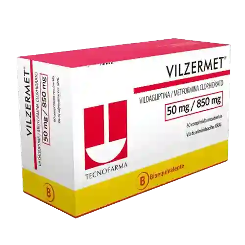 Vilzermet (50 mg/850 mg)