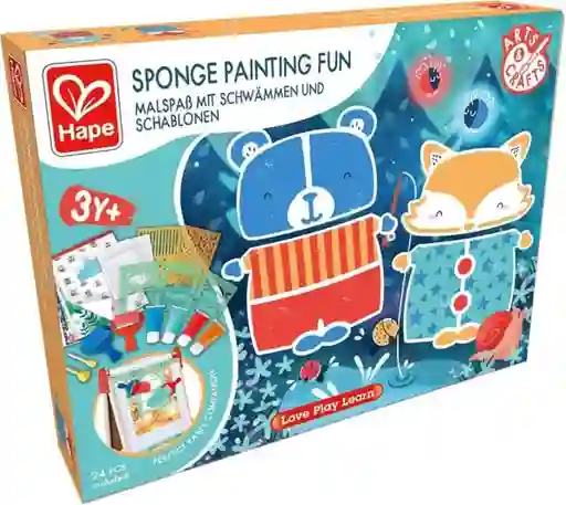 Hape Juguete Sponge Painting Fun - E1067