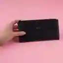 Cartera Larga Para Mujer Negro Miniso