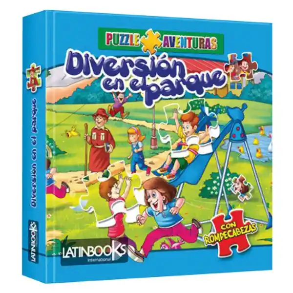 Libro Puzzle Aventuras - Diversión en el Parque