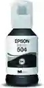 Epson Botella Tinta T504 Negro