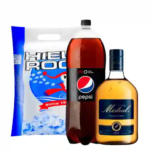 Combo Mistral Añejo & Pepsi Zero