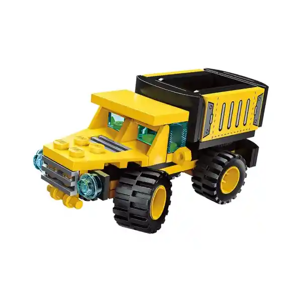 Miniso Bloques de Construcción Vehículos Camión de Basura