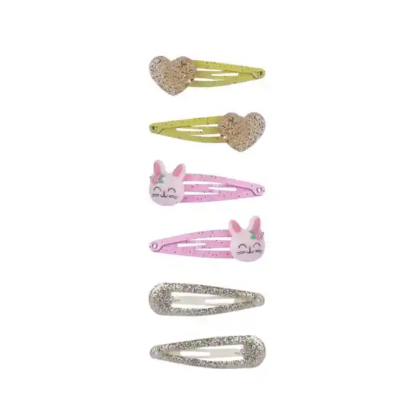 Set Broche Para Cabello Conejitos Miniso