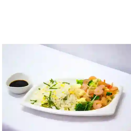 Chapsui de Camaron + Arroz Chaufan