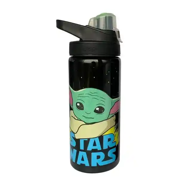 Botella Mango Metálica Mandalorian Star Wars