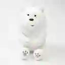 Miniso Peluche Polar Lovely Sentado 30 Cm- We Bare Bears