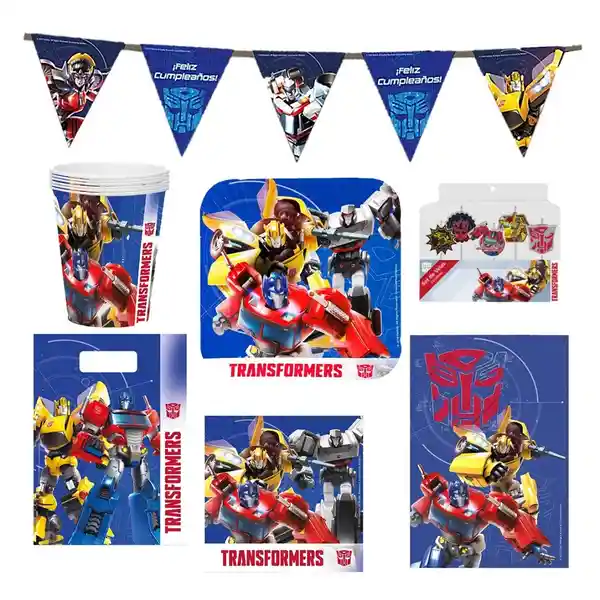 Pack Cumpleaños Transformers