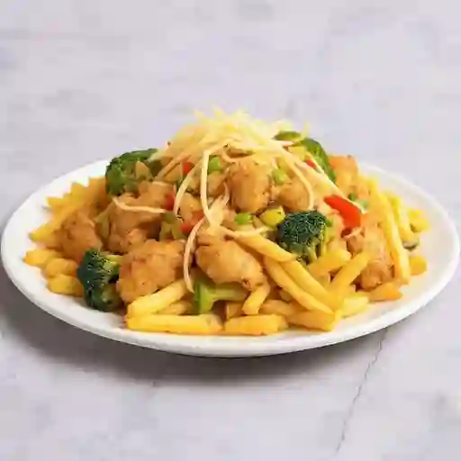 Dokkan Box Chapsui Pollo Con Papas Fritas