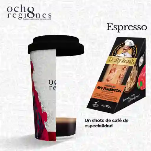Combo Cafe Espresso 8 Regiones y Ave Pimenton Daily