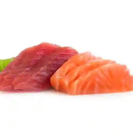 Sashimi de Atún Rojo y Salmón (8 Cortes)