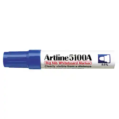 Plumón Pizarra Artline Azul Grueso 5100 A