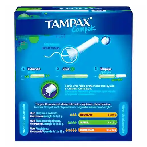 Tampax Tampon Compak Super