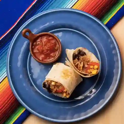 Burrito de Camarones Rancheros