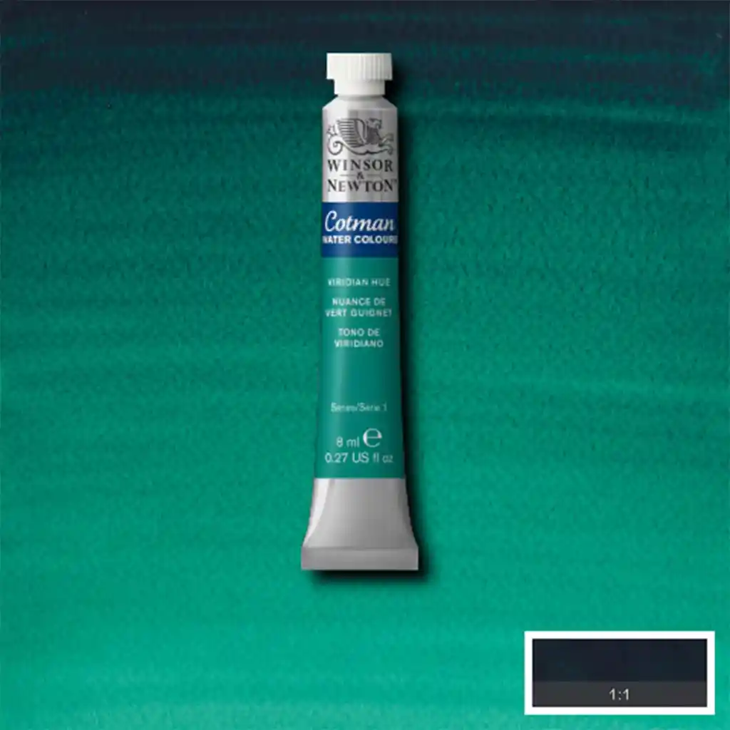 Cotman Water Colours 8ml - 696 Viridian Hue