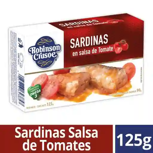 Sardinas en Salsa de Tomate Rc 125 Grs