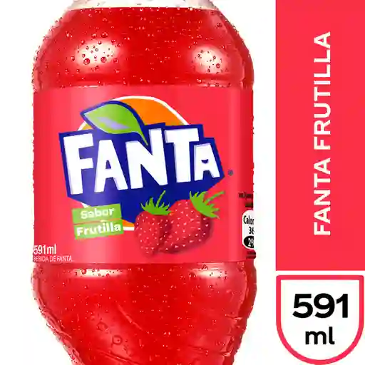 2 x Fanta Frutilla Pet 591 cc