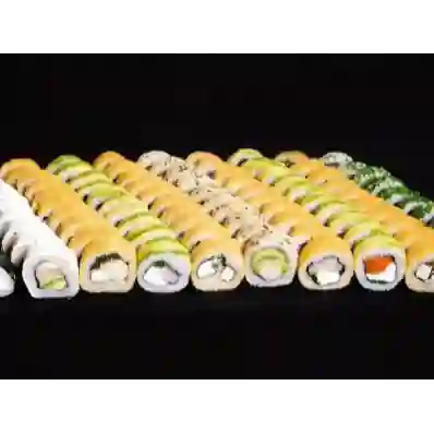 Sushi 100 Piezas Mixtas + Bebida 1/2