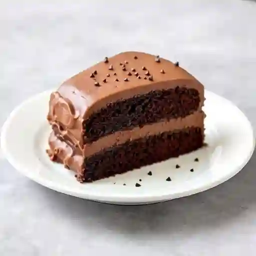 Trozo De Torta Chocolate