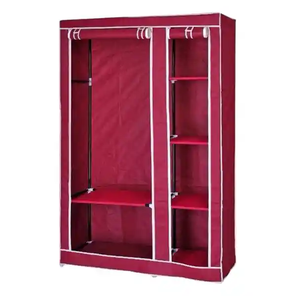 Closet Organizador Armable de Tela Wine Red 175 cm