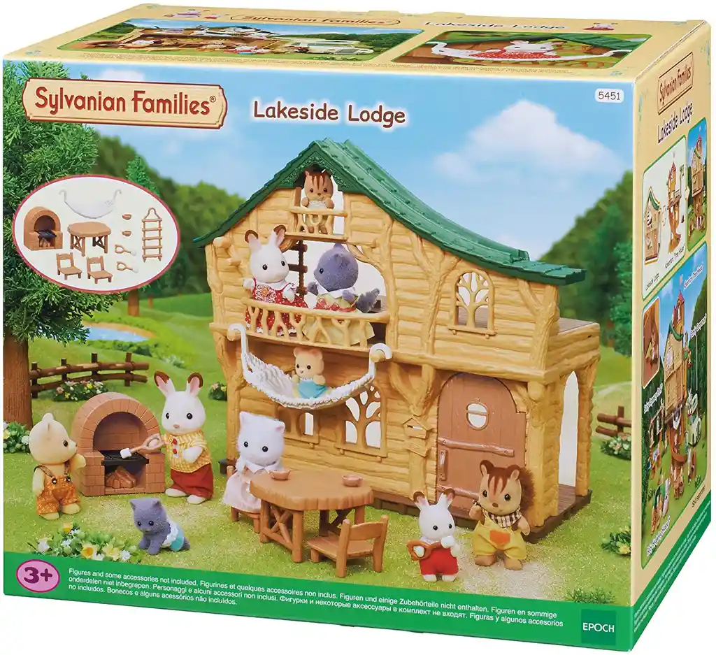 Sylvanian Families Juguete Cabaña Del Lago