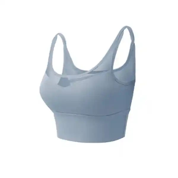 Peto Deportivo Con Transparencia Gris Talla L Samia