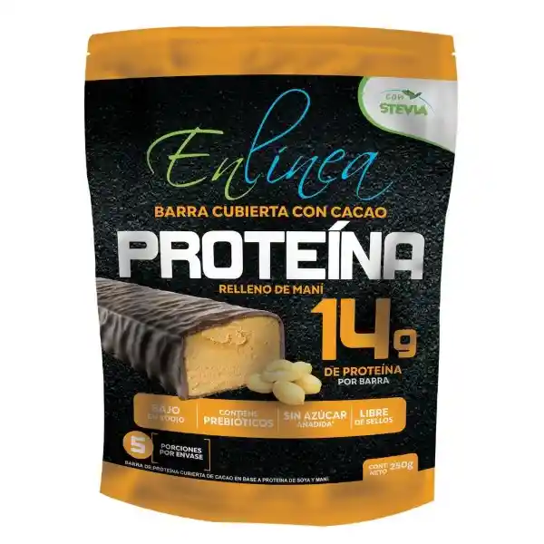 En Línea Snack Barra Proteína Maní Con Cacao