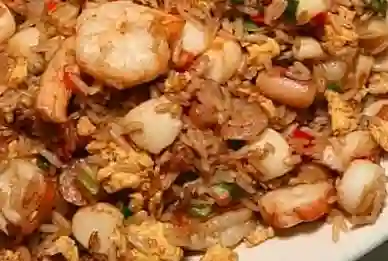 Arroz Chaufan con Camarones