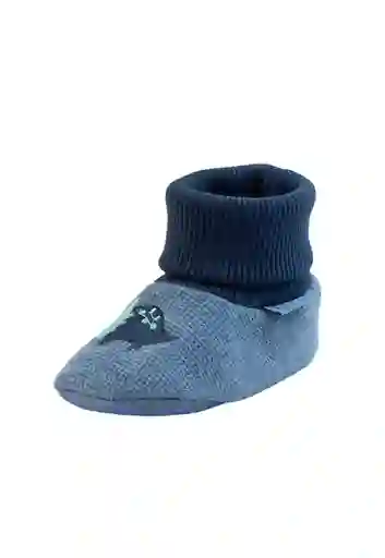 Botines Algodón Newborn Niña Azul Talla 45997 828