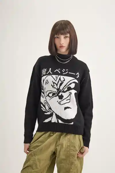 Suéter Dragón Ball Majin Vegeta Talla XXL