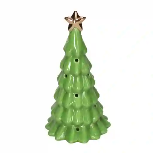 Adorno de Cerámica Con Luces Led 8.4 x 16 cm Casaideas