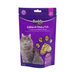 Buddy Snack Para Gato Pollo Catnip