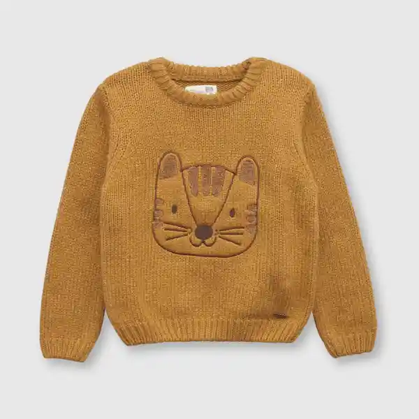 Suéter Tigre de Bebé Niño Ginger Talla 36M Colloky