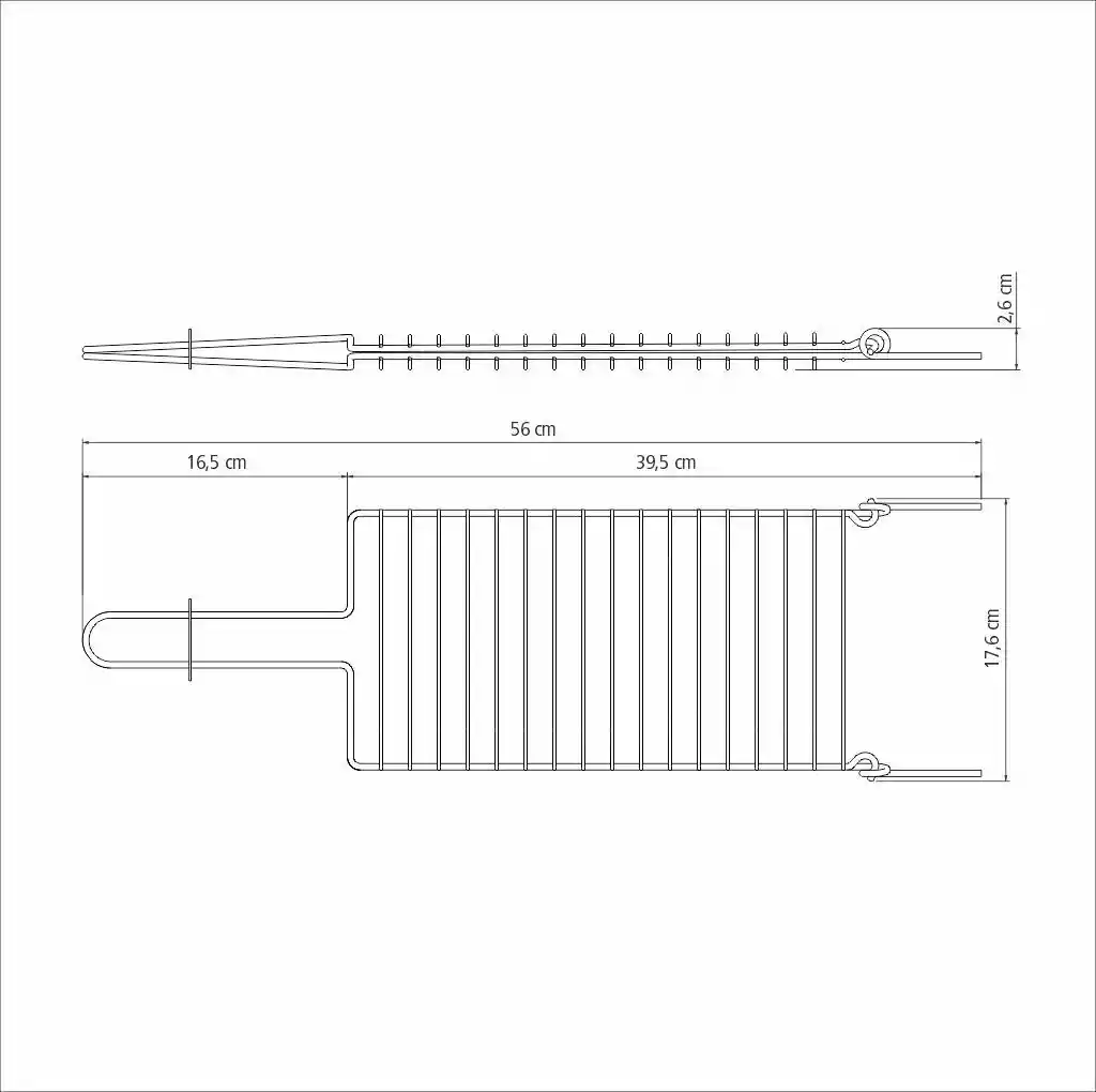 Tramontina Grill Parrilla Acero Inox Un