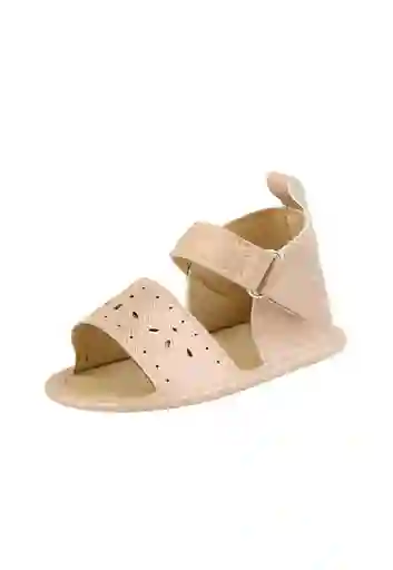 Sandalias Velcro New Born Niña Coral Talla 15 812